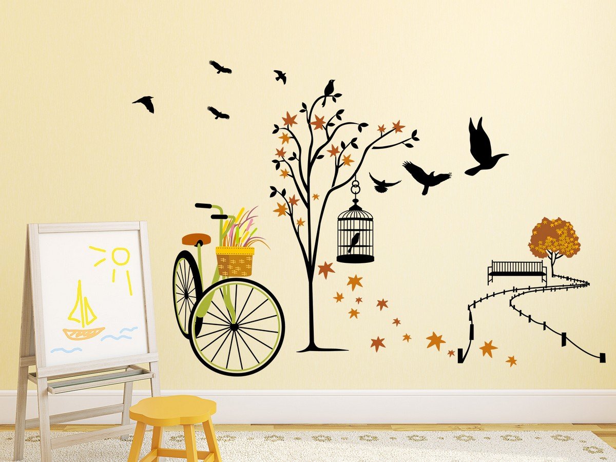 Solimo Wall Sticker for Living Room-Home Decor-Stumbit Wall Sticker